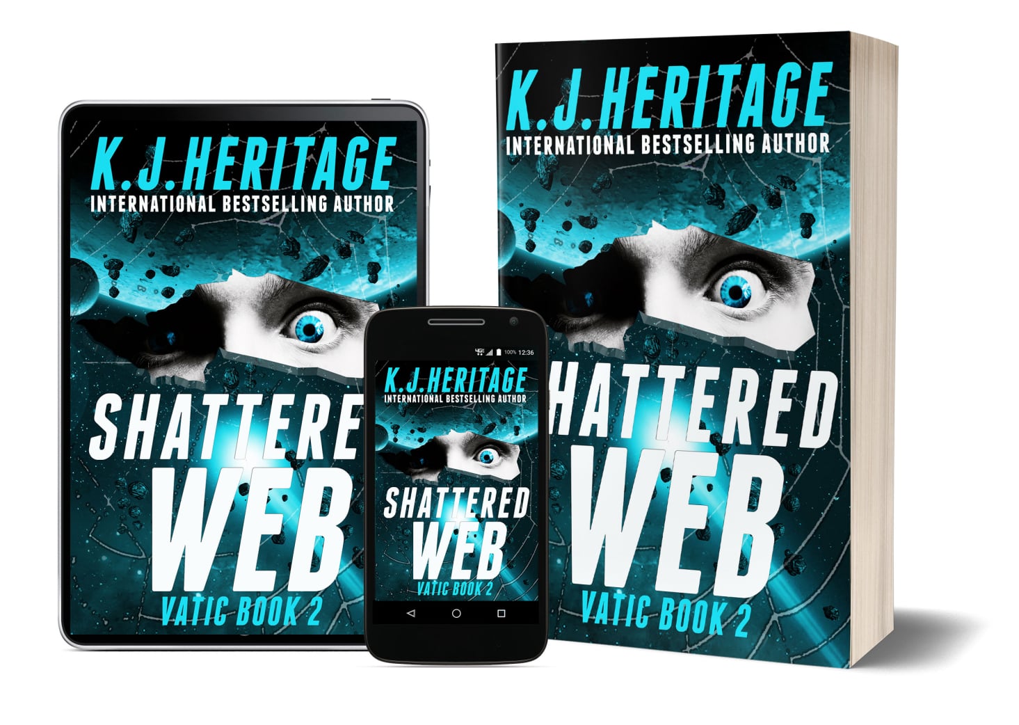 Shattered Web by K.J.Heritage
