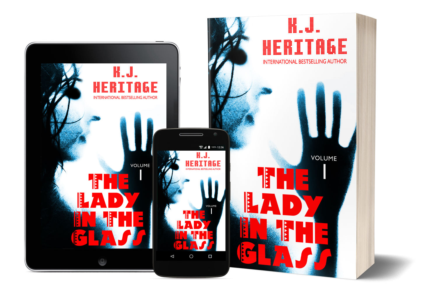 The Lady In The Glass by K.J.Heritage